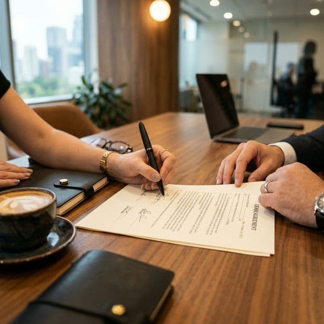 Sign Your Lease
